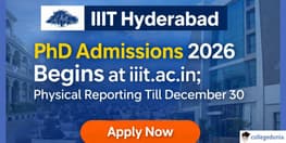 IIIT Hyderabad PhD Admissions 2026 Begins